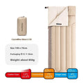Four seasons portable camping sleeping bag for adults in choice of three colours.