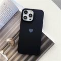 Little Love full inclusive frosted TPU phone case in Antique White for iPhone 14 with love-themed design
