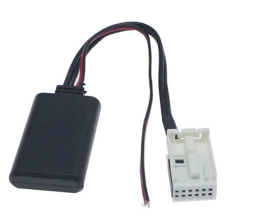 Car audio Bluetooth AUX cable for Citroen and Peugeot vehicles with RD4 stereo compatibility