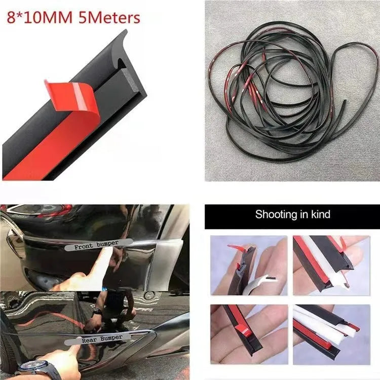 TPE universal rubber seal strip for car surroundings, machinery, doors and windows in black or white