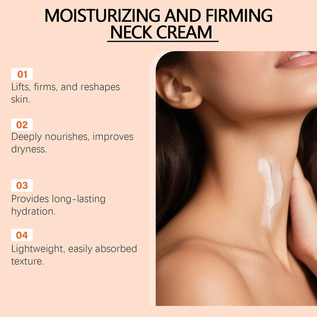 50g Daily Neck Contour Skin Moisturising Care Cream jar