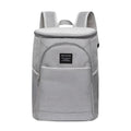 Large 18L Oxford cloth backpack cooler bag in jungle camouflage for picnic use