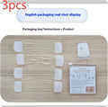 V27 neck pattern firming tape with skin-coloured adhesive straps and replacement patches