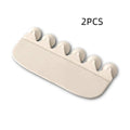 White PVC toilet urine blocking board for children's potty training splash prevention