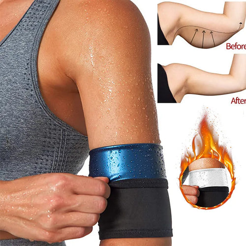 Sports arm band sweatband for fitness activities in multiple colour and size options