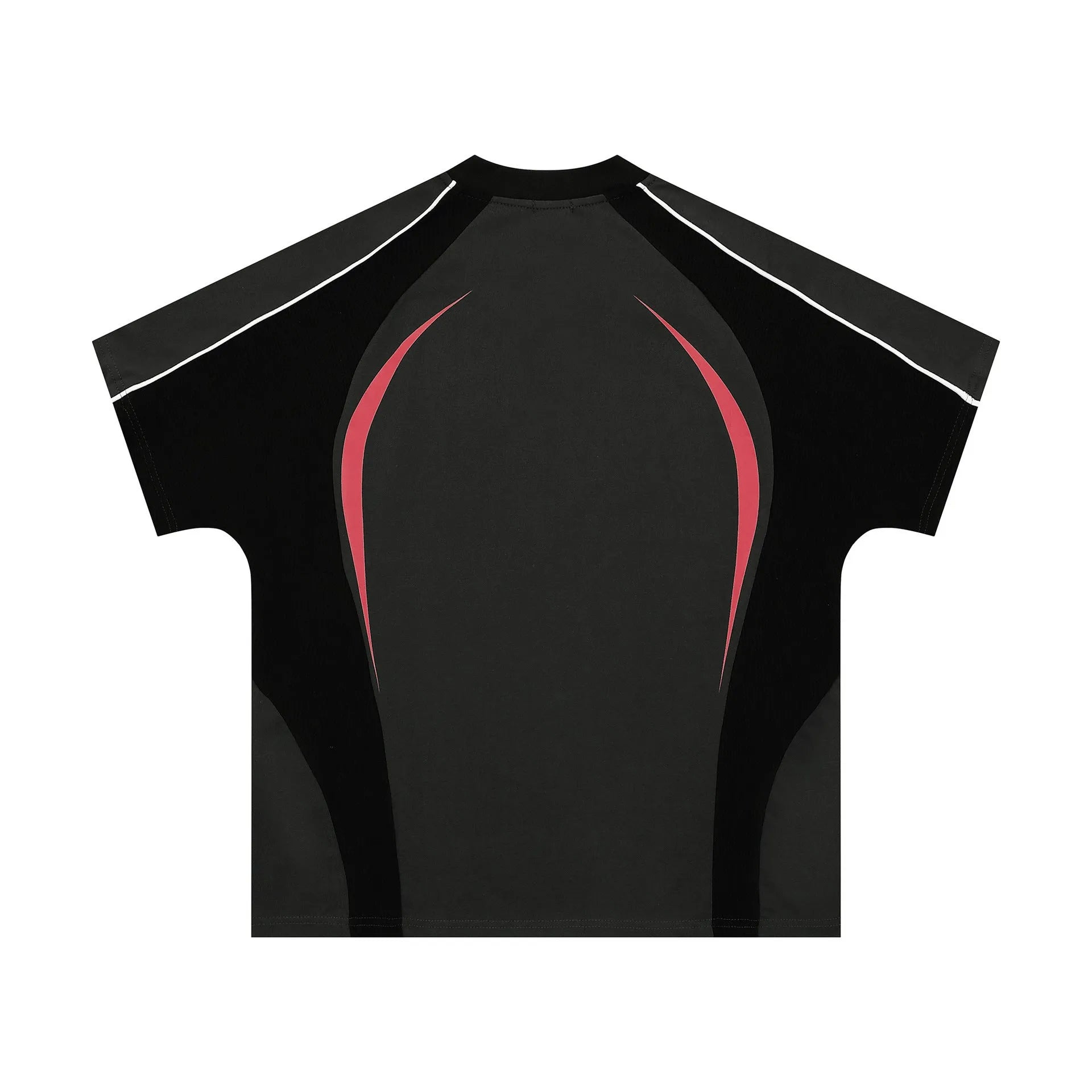 Men's loose t-shirt with printed letters in black or apricot colours, short sleeves, polyester fabric