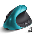 Vertical ergonomic computer mouse with USB connection in multiple colour options