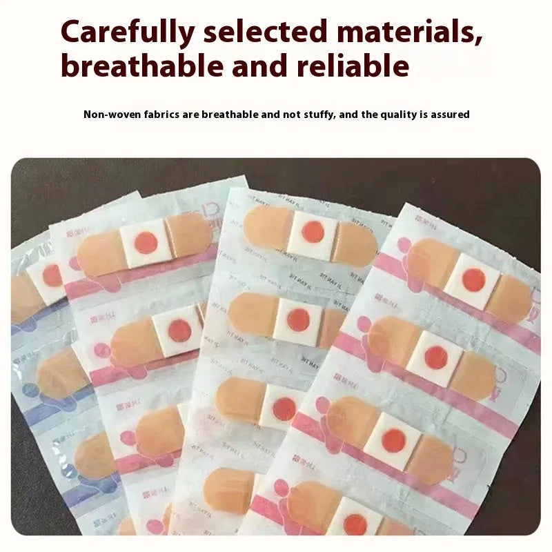 Non-woven fabric corns removing adhesive foot patches for sports and massage protection