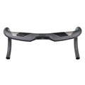 Wei Bike carbon fibre road handlebar with 38 degree bend in matt black finish