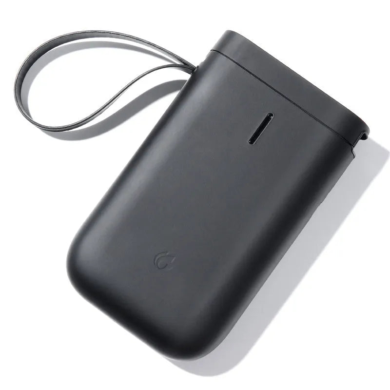 D11 Bluetooth handheld label printer in various colours with thermal paper