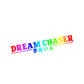 40cm long black Chinese Dream Chaser car sticker on vehicle rear window