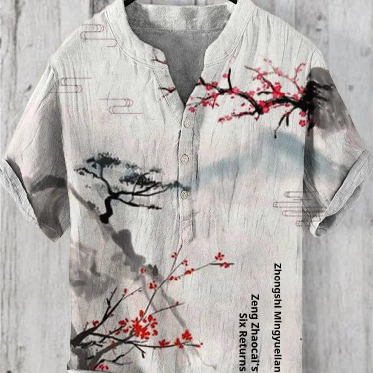Short sleeve shirt with a 3D digital animal print design in various colours.