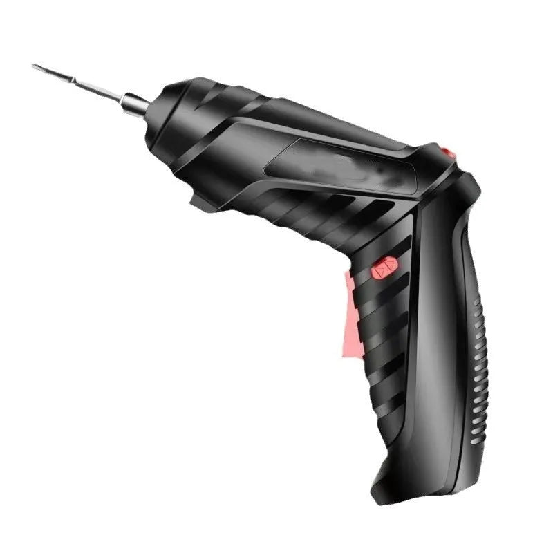 Rechargeable electric screwdriver toolbox 48 pieces suit with USB lithium battery and dual-purpose handle