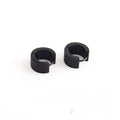 Three-line frosted geometry earrings Korean style titanium steel electroplated finish