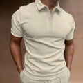 Men's cotton blend loose fit t-shirt available in seven colours with European and American sizing