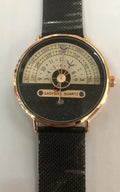 Men's creative sports wristwatch with 40mm alloy case, mineral glass, and onion crown detail