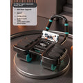 Abdominal wheel automatic rebound home fitness equipment in black, blue, and orange options