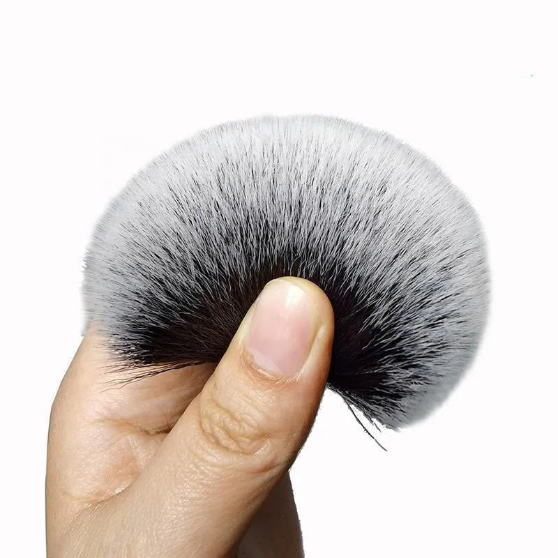 Black car detailing brush with pig hair bristles and PP handle in 240mm and 160mm sizes
