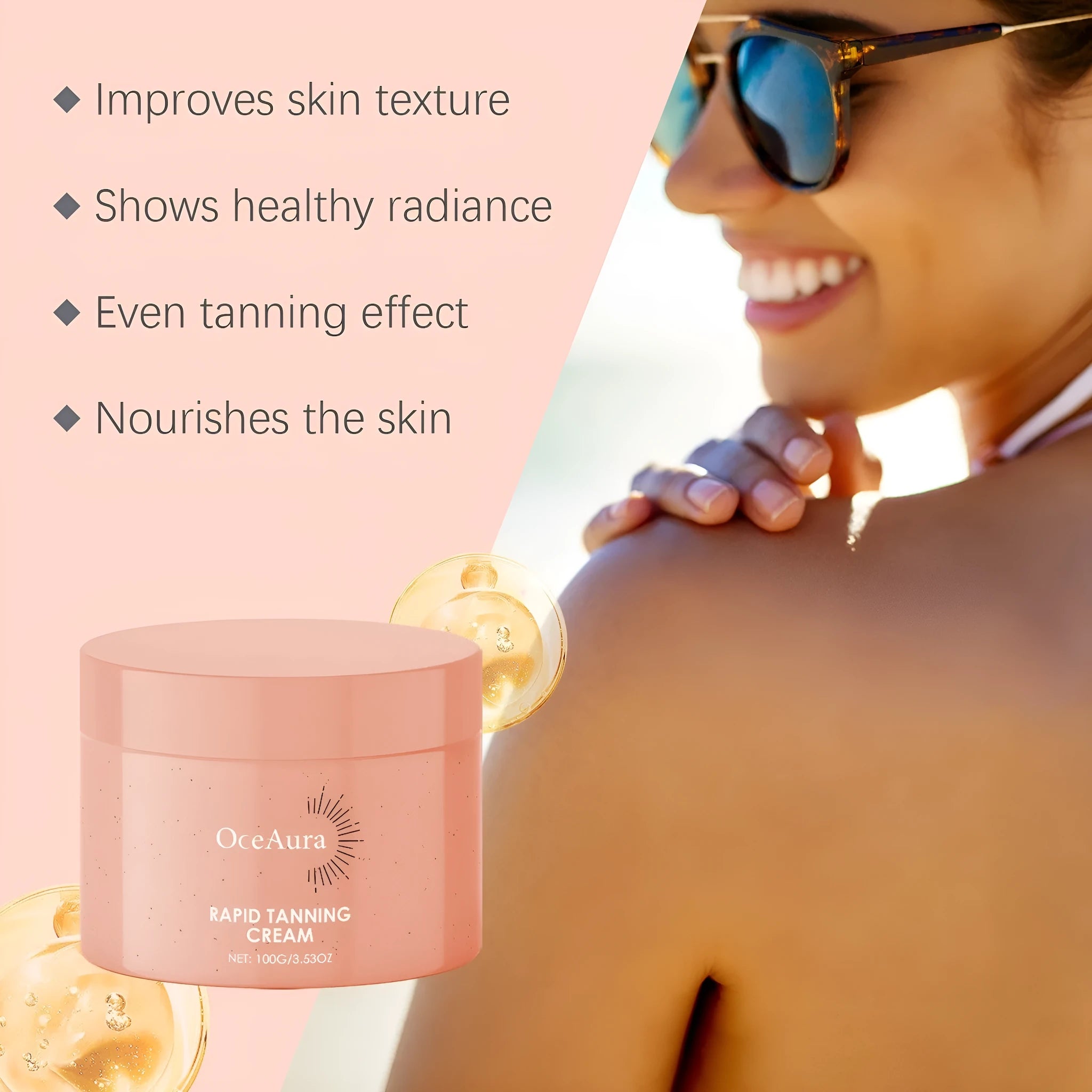 100g jar of Darkening Cream for Black Frost moisturising makeup.
