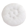 Round plush pet mat dog bed in multiple colours and sizes from 40cm to 120cm for dogs