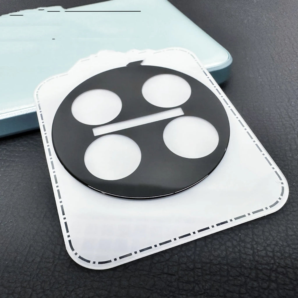OnePlus smartphone tempered glass lens protector with black ring for 12, Find N3 and 11 models