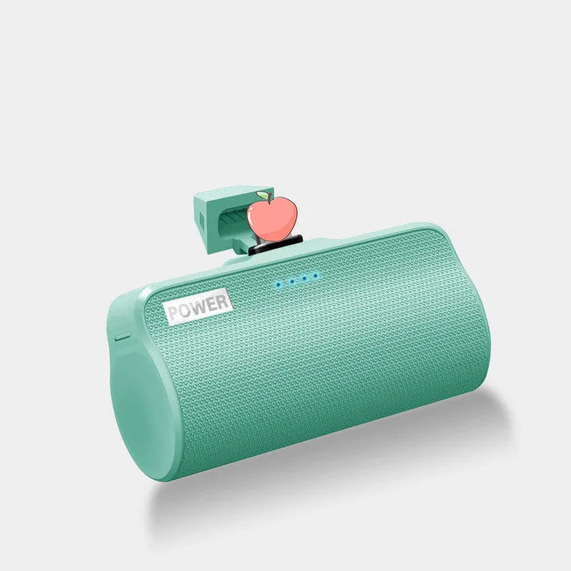 Universal mobile phone power bank in aluminium housing with 3000mAh capacity