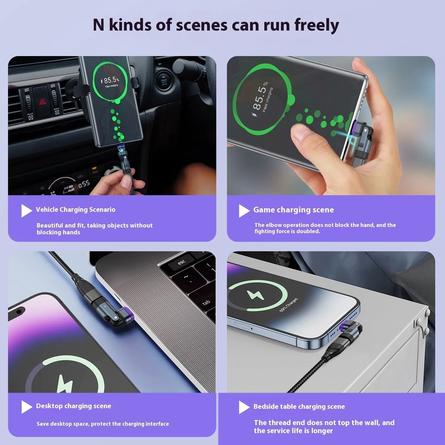 240W PD30 magnetic USB-C adapter with 16pin alloy connector for fast charging