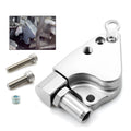 Aluminium coolant adapter for K20 K24 intake manifold measuring 145×105×35mm