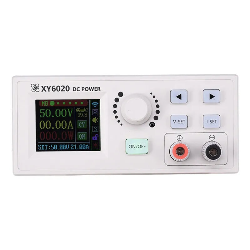 CNC adjustable step-down module with 1200W power rating, 0-60V output, and WiFi option
