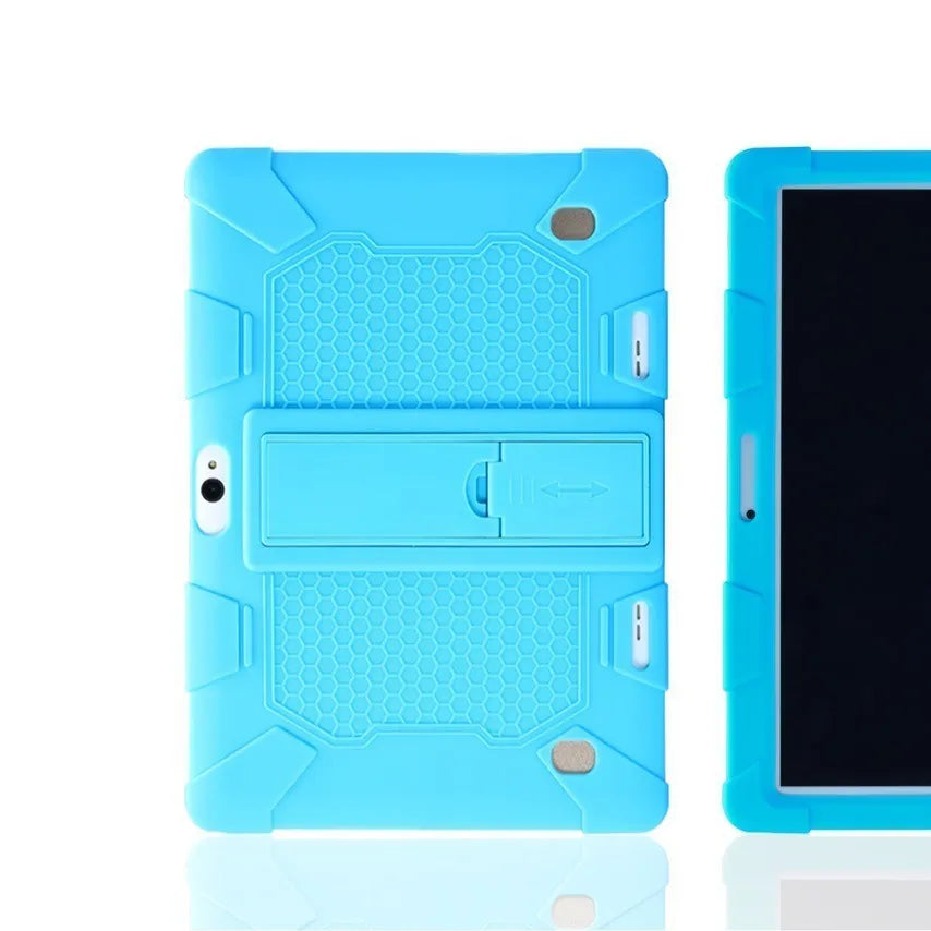 Little Overlord H10 Pro M20 silicone tablet case with built-in stand in multiple colour options