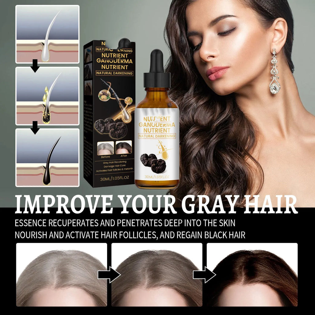 Hair care moisturising repair massage oil essence in 30ml bottle for dry hair conditioning and shine restoration