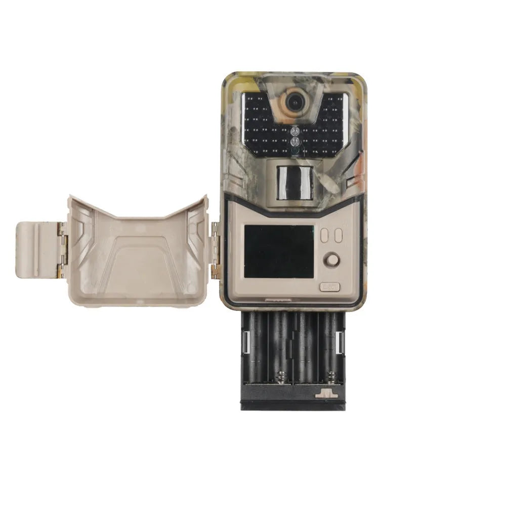 Outdoor Bluetooth hunting camera with camouflage finish for wildlife monitoring and security applications