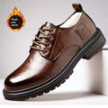 Black and brown lace-up slip-on loafers with PU upper, PVC sole, flat heel, round toe, low-cut shaft, sizes 39-44