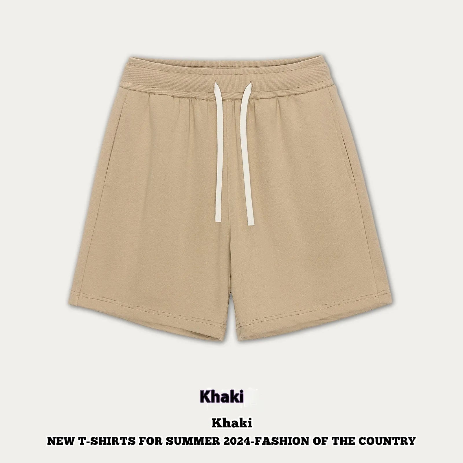 A pair of loose-fit cotton denim shorts for children in a charcoal gray colour