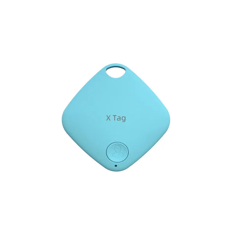 Small black Bluetooth tracker device for anti-lost positioning of keys and wallets