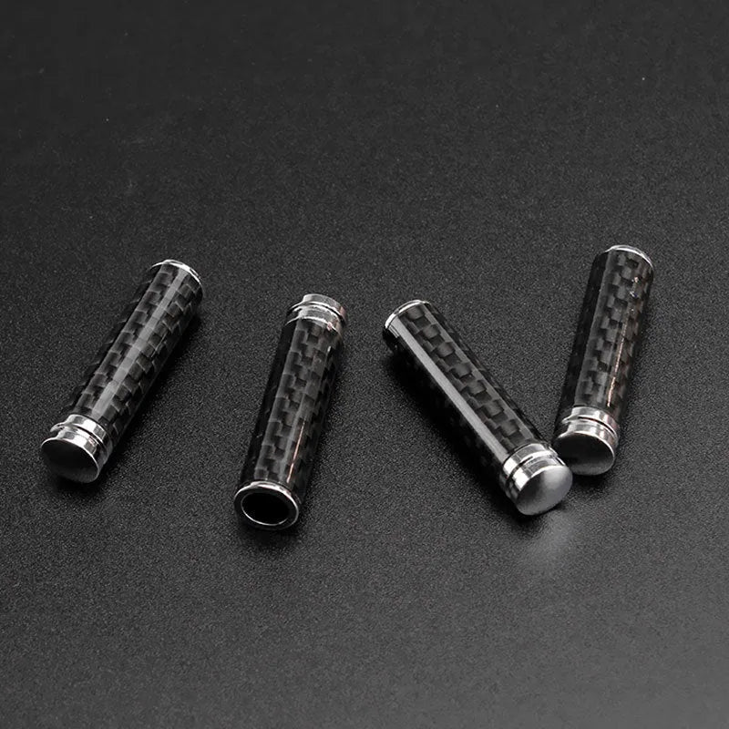 Carbon fibre door lift decorative cover set of four for car interior upgrade