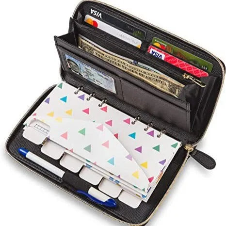 Anti-theft RFID blocking card holder wallet in multiple colour options with money clip