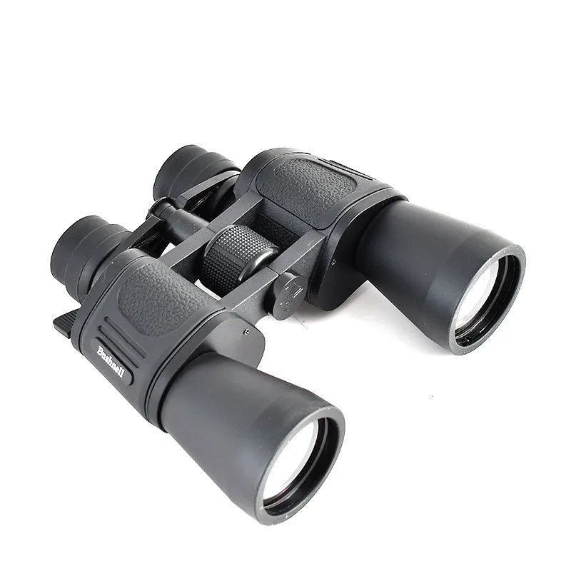 High power binocular telescope with continuous zoom for outdoor observation