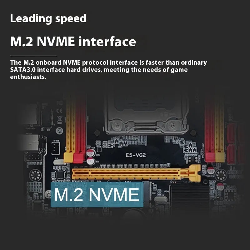 LGA 2011 MicroATX desktop motherboard with four DDR3 slots and on-board NIC