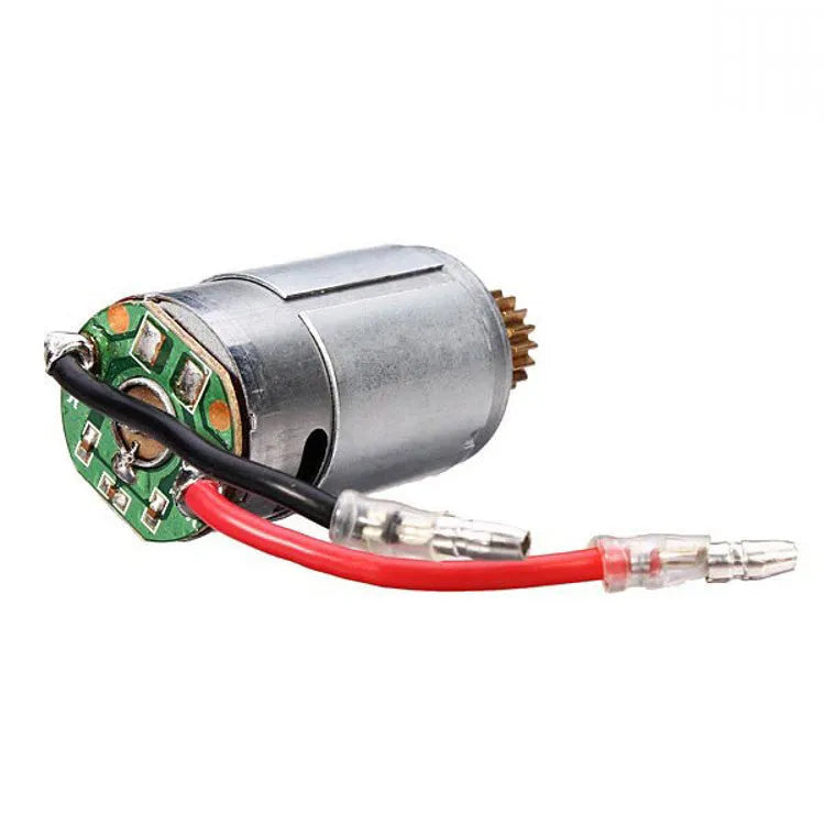 Original 390 motor replacement part for Weili 1:18 series RC cars as shown colour