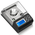Portable 50g 0.001g high precision jewellery electronic scale on white background