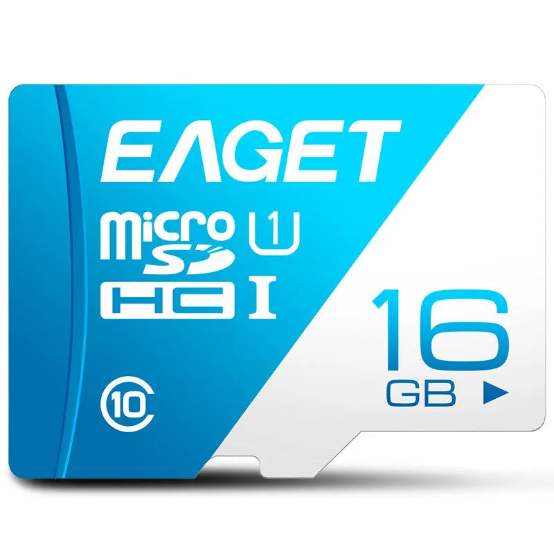 EAGET T1 Micro SD Card 16GB 32GB 64GB 128GB Class 10 UHS-I TF memory card for smartphone camera