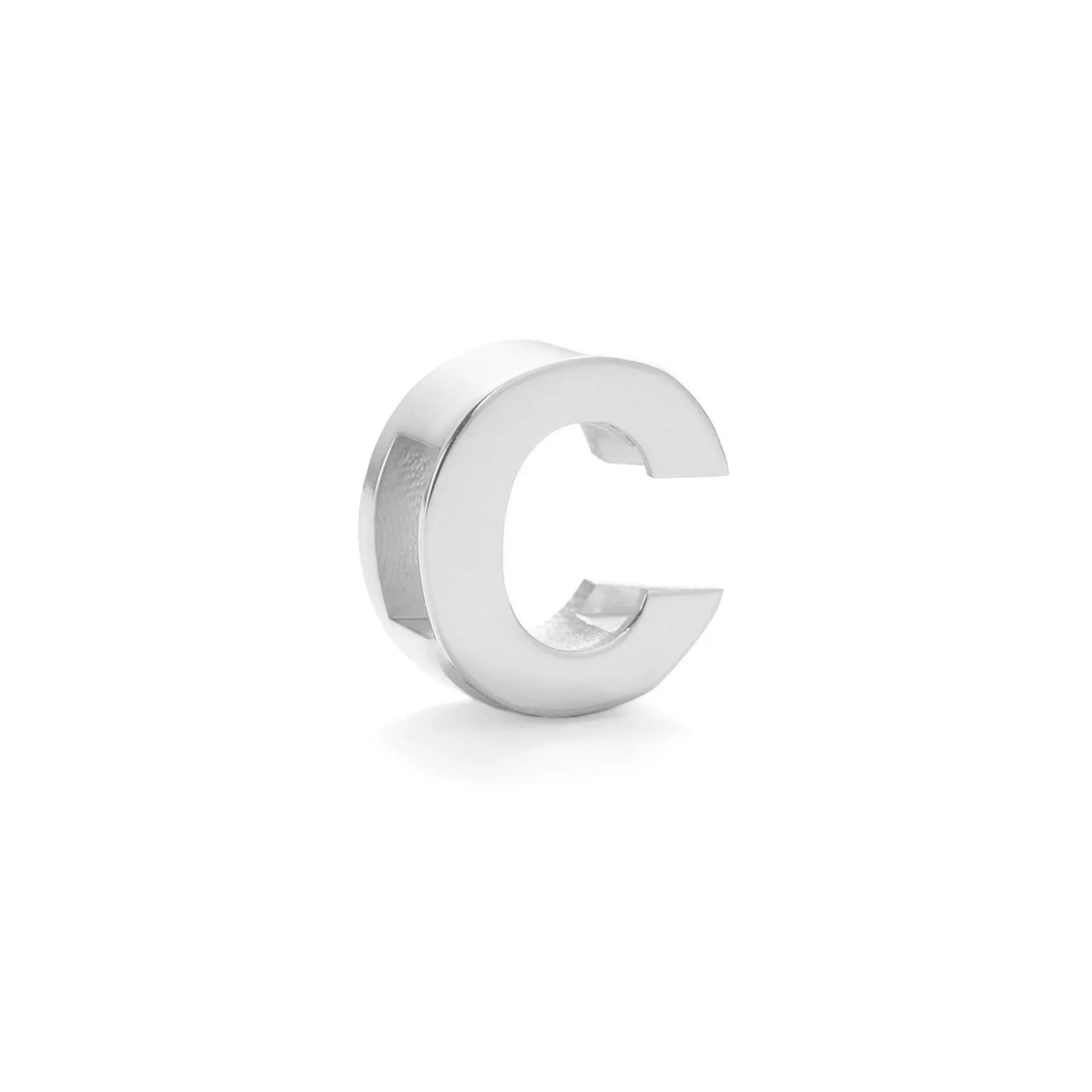 Titanium steel necklace with a choice of letter, number, or love heart pendant on a 40.5 cm chain.