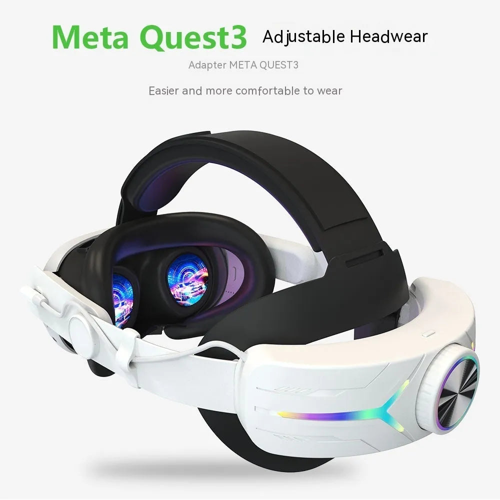 VR headset charging station 8000mAh handheld ABS black white elite colour