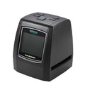 High resolution USB film negative and slide scanner with LCD screen on a desk
