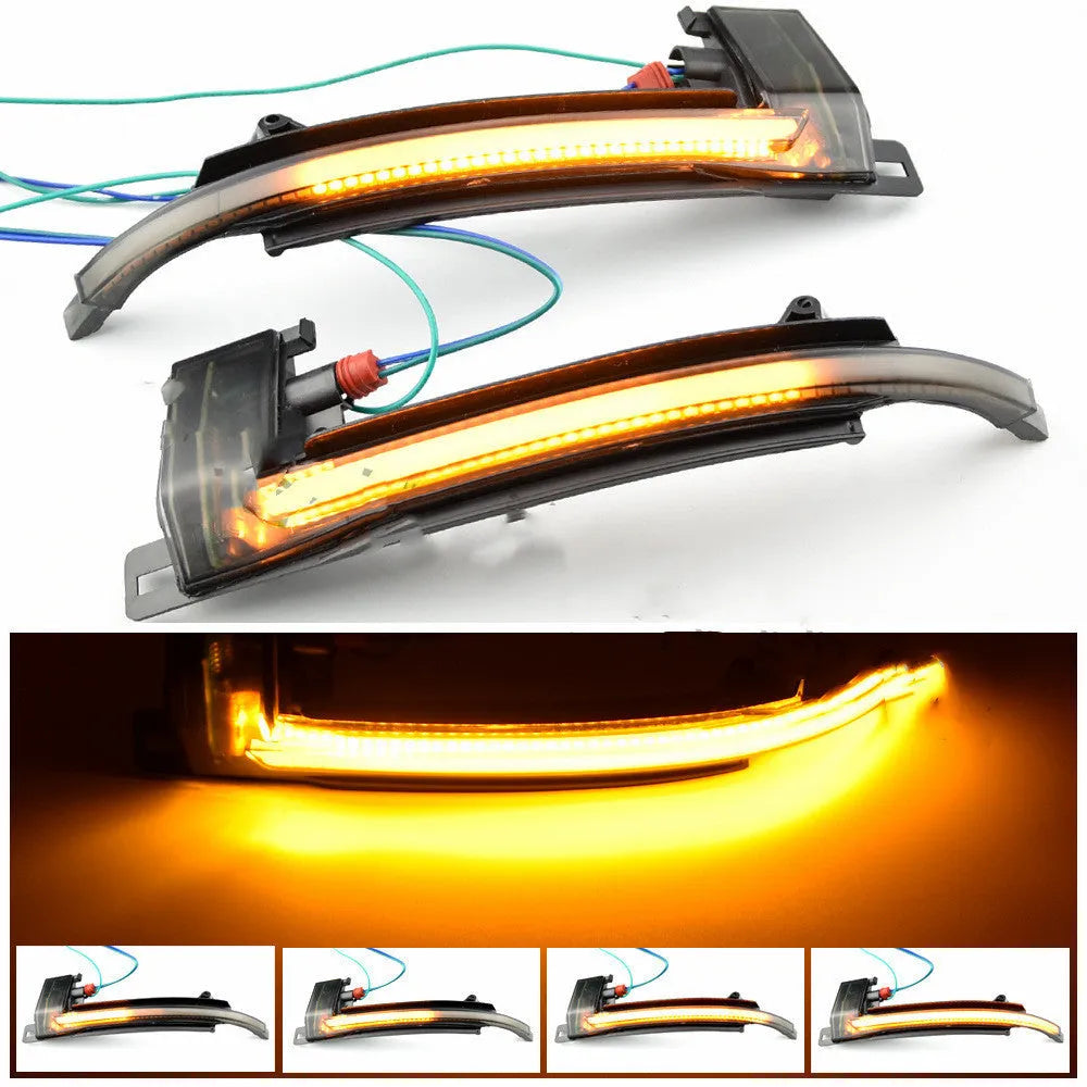 Dynamic LED mirror turn signal unit for Audi B8 and B8.5 models