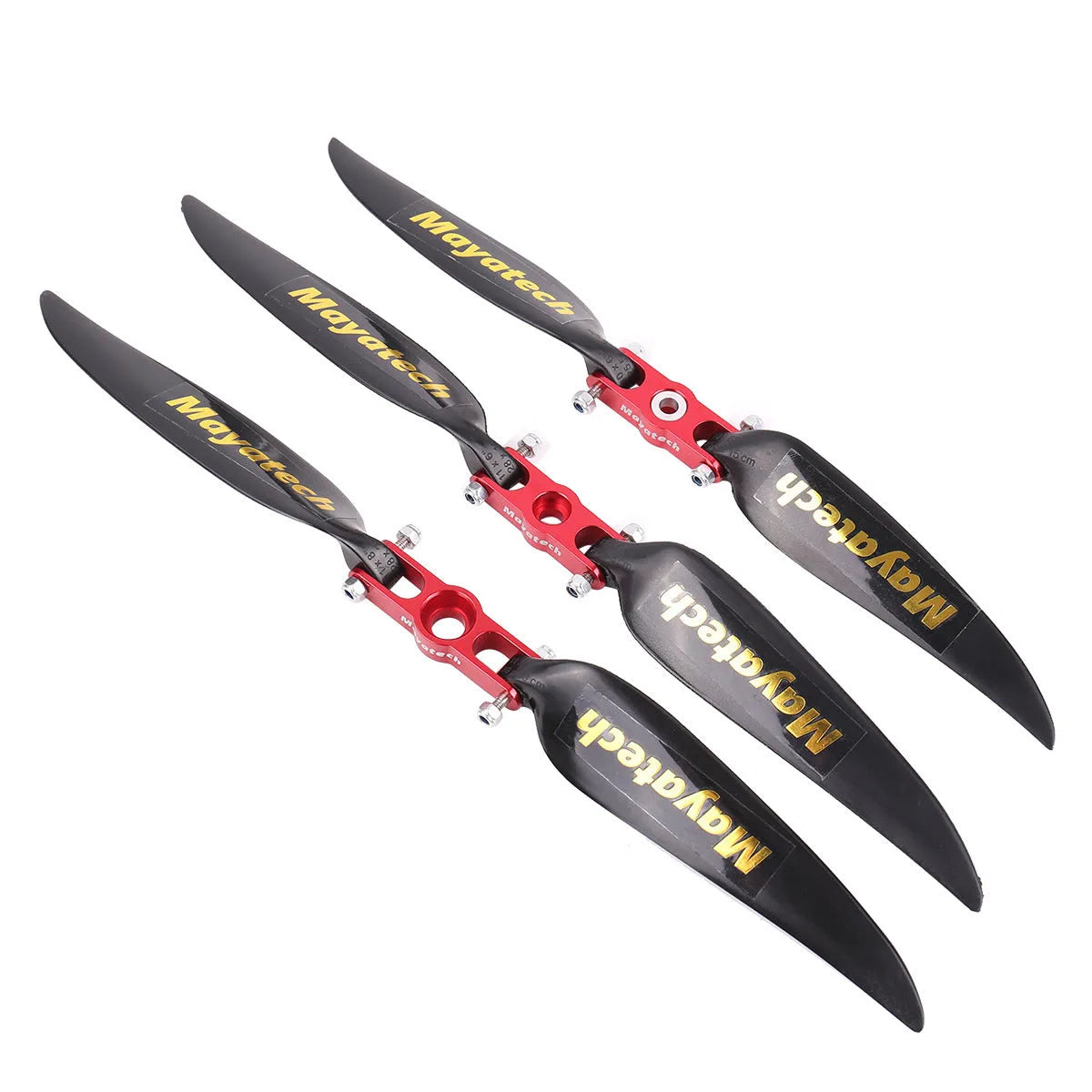 Black quick-disassembly folding paddle with nylon components on a white background