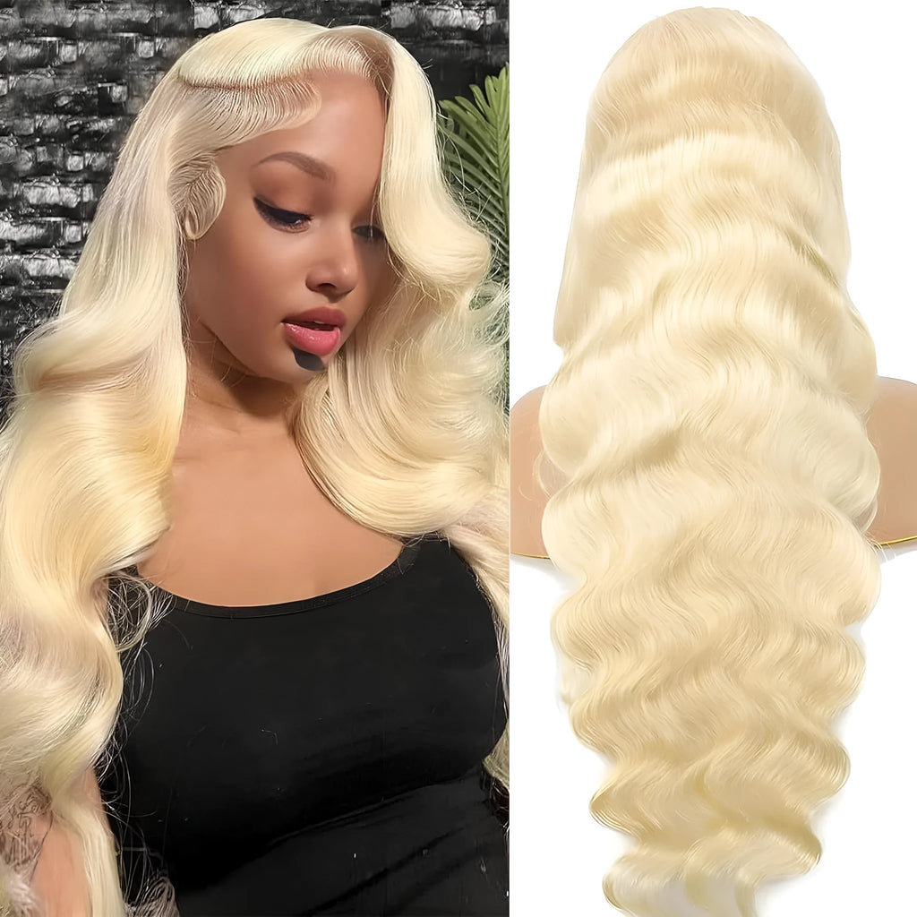 Women's synthetic wig with front lace and medium long curly hair in colour M1 539 613#