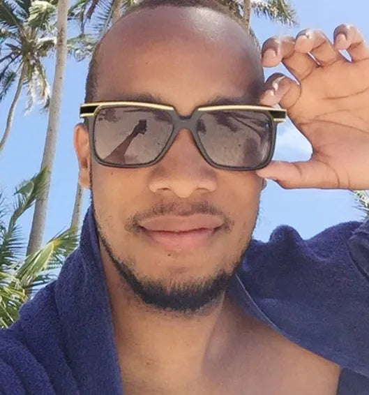 Men's sunglasses with PC lens and PC metal frame, UV400, shown in available colour options