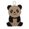 Cat scratching pad in panda colour, 54cm sisal and EVA mat with locked edge and skid-proof bottom